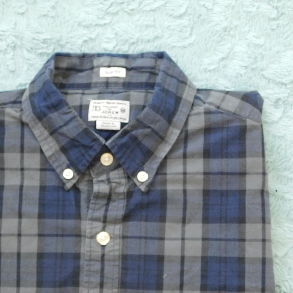 J Crew Plaid Slim Fit Button up Shirt - Picture 3 of 6